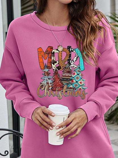 MERRY CHRISTMAS Graphic Sweatshirt