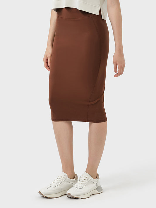 Millennia Slit Wrap Active Skirt