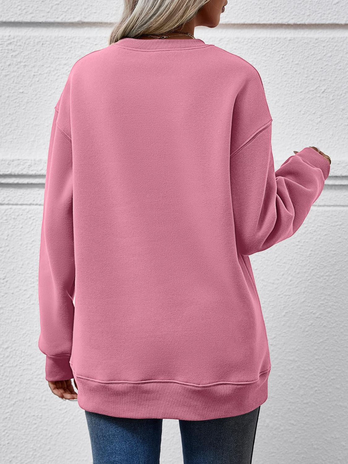 Letter Graphic Sweatshirt