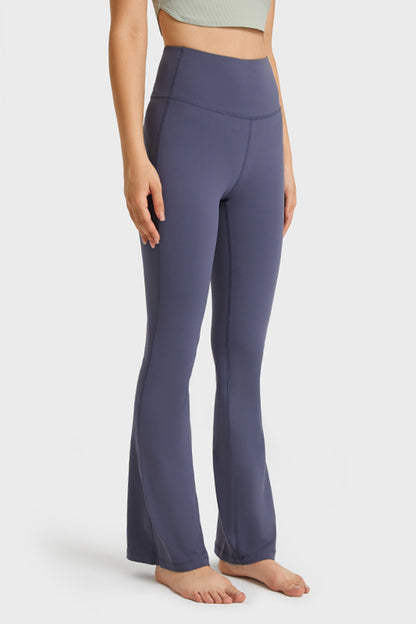 Millennia Elastic Waist Flare Yoga Pants