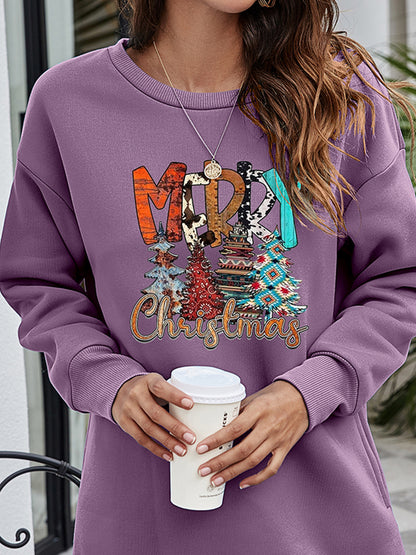 MERRY CHRISTMAS Graphic Sweatshirt