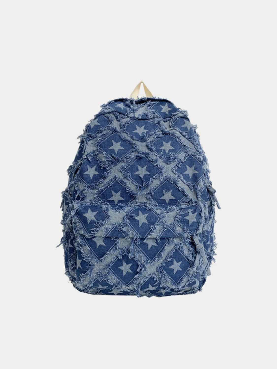 Star Denim Backpack Bag