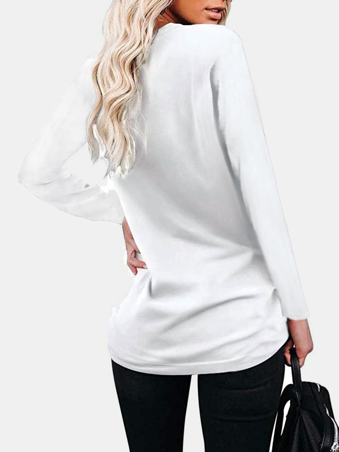 Round Neck Long Sleeve T-Shirt